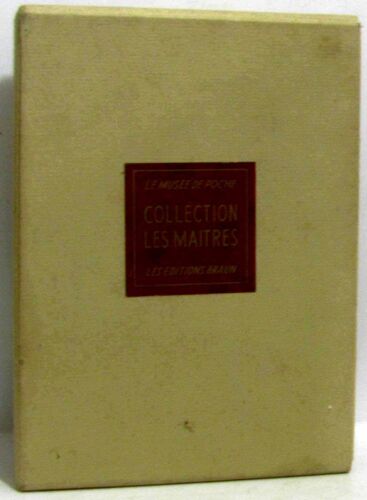 Le Musée De Poche. Collection Les Maîtres. 6 Volumes: Michel Ange + Daumier + Sculpture En France, Xxe Siècle + Peinture Française, Xxe Siècle Vol. 1 Et 2 + Rodin