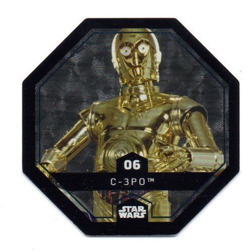 Carte Jeton Leclerc 2015 Star Wars C 3po N 06