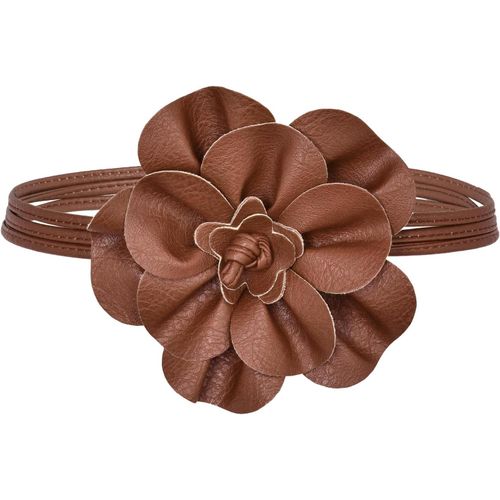 Tianyi-Ceinture Pour Femme En Cuir Synthétique - Style Bohème - Ceinture Tressée - Ceinture Étroite Pour Robe