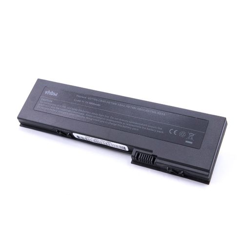 vhbw Li-Ion batterie 3600mAh (11.1V) noir pour ordinateur portable laptop notebook HP EliteBook 2730p, 2740p, 2740w, 2760p