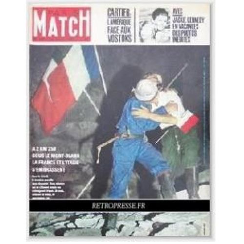 Paris Match N°698 De 1962