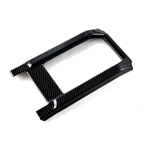Pour Yaris 2024 Rhd Console Centrale En Fibre De Carbone Porte-Gobelet D'eau Couvercle Garniture Accessoires Intérieurs