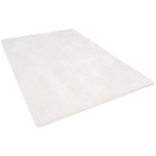 Snapstyle Tapis Shaggy À Poils Longs Luxe Emotion Mix Blanc 160x160 Cm
