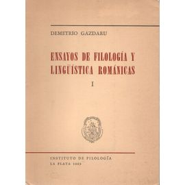 Ensayos De Filologia Y Lingüistica Romanicas 1