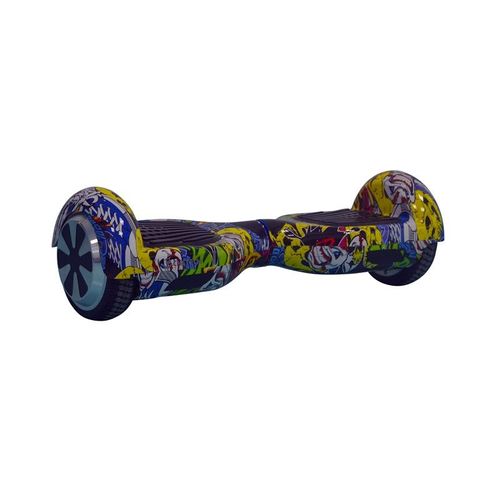 Hoverboard / Gyropode Chictech 6,5 Pouces Graffiti Jaune