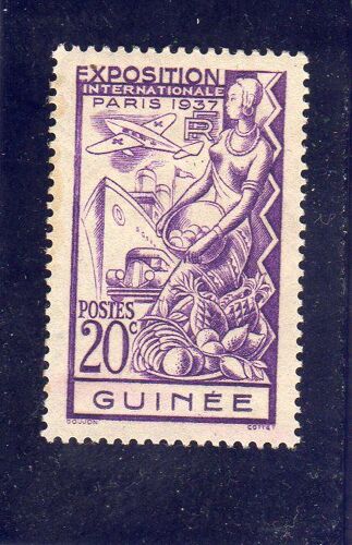 Timbre-Poste De Guinée (Exposition Internationale De Paris)