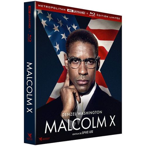 Malcolm X - 4k Ultra Hd + Blu-Ray + Blu-Ray Bonus - Édition Limitée