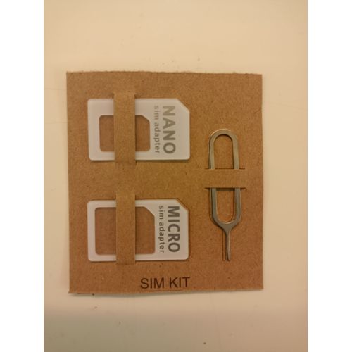 Kit D'adaptateurs De Carte Sim Nano Et Micro