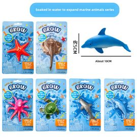 Jouet D'expansion Par Immersion Pour Enfants Modèle De Dinosaure De Mer Créatif Poupon De Mer Changeant De Grande Taille En Gros Couleur Animal De Mer