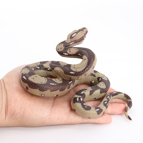 Jouet D'enfant De Grand Serpent D'or En Métal Endymion De Modèle D'animaux Sauvages Jouet De Prank Statique À Décorer Couleur: Pl127-847