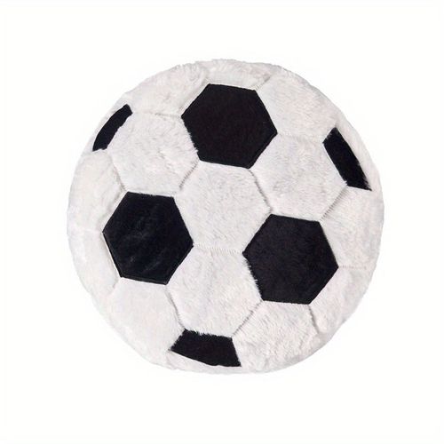 Oreiller De Sport Gonflable Grande Taille Pour Football Avec Doublure En Peluche Douce Pour Basket-Ball Et Baseball
