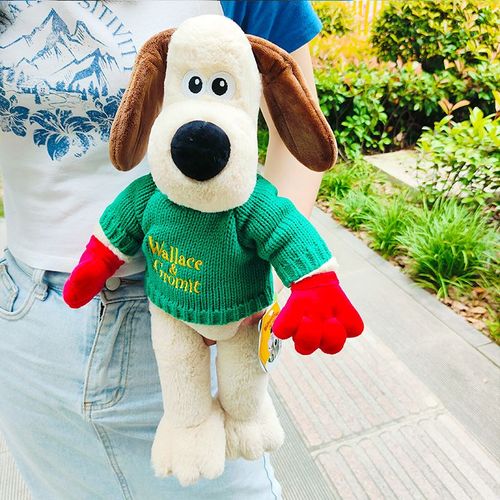 Jouet En Peluche De Super Chien De Porte Passeur De Porter Canard Aviateur De Gromit 40cm Couleur Originale Pour Homme Et Chien