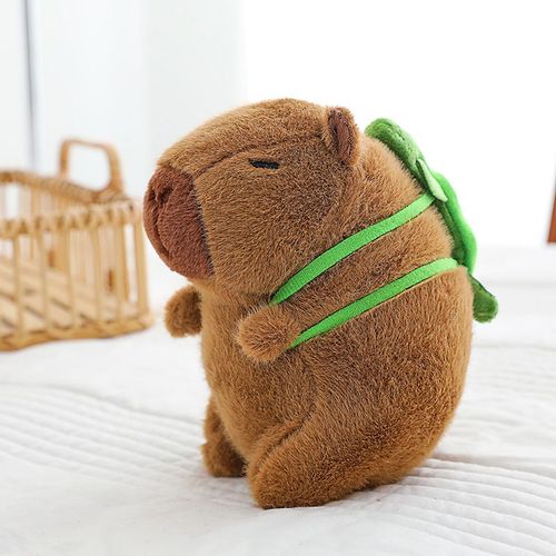 Poupée En Peluche Piggy Backlapra Avec Son Petit Coin De Narne Pour Jouets Et Décorations D'intérieur Taille 8 Pouces Couleur Tortue