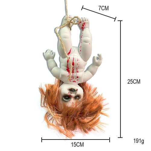 Poupée D' Décoration D'horreur Pour Bar Et Cour De Fantômes Nouvelle Collection Importation Externe Style Halloween Noël Pour Filles Grandes