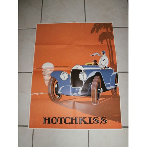 Voiture Hotchkiss Illustrée Par Kow.