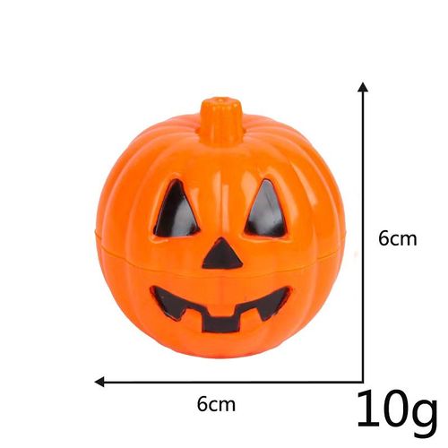 Boîte De Rangement Pour Fête D'halloween Mini Casse-Crête Jaune Écossée Avec Poupée De Casse-Crête Rembourrée De 10g Couleur Casse-Crête