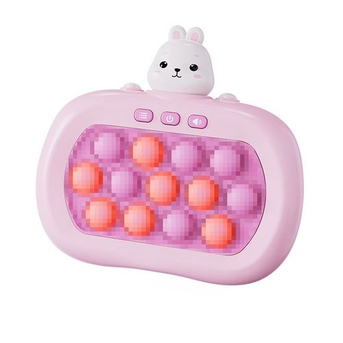 Jeu De Soulagement De Stress Pop It Pour Enfants Avec 13 Clavures Jouet De Souris À Emporter Pour Diverses Occisions Couleur: Lapin
