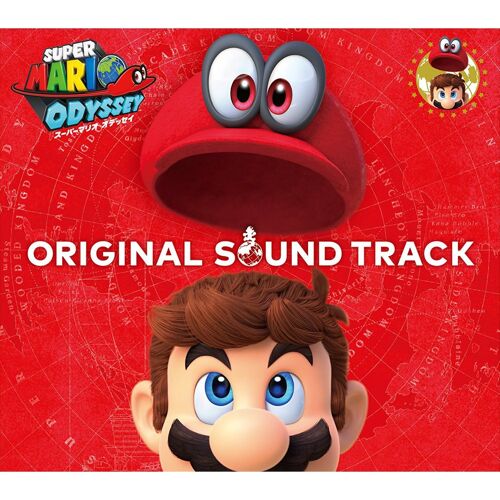 Coffret Cd Super Mario Odyssey (Game) Original Soundtrack