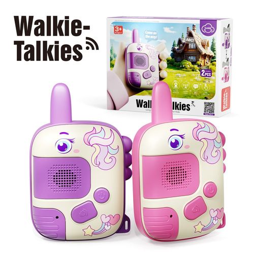 Radio Walkie-Talkies Pour Enfants Jouet De Cartoon Pour La Communication À Longue Portée Sans Fil Outdoor Caméra De Discussion