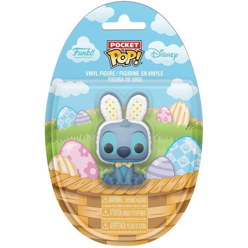 Lilo & Stitch - Figurine Pocket Pop! Stitch Pâques 4 Cm