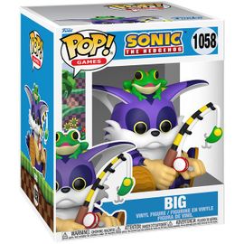 Figurine Funko Pop - Sonic Le Hérisson N°1058 - Big - 15 Cm (83853)