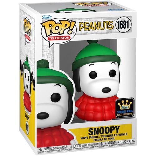 Figurine Funko Pop - Snoopy N°1681 - Snoopy [Avec Chase] (84932)