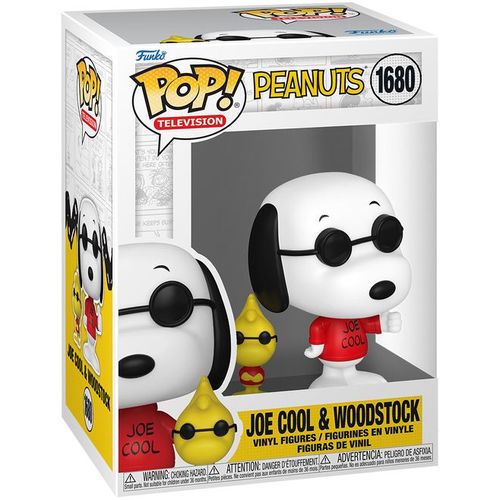 Figurine Funko Pop - Snoopy N°1680 - Joe Cool & Woodstock (83509)
