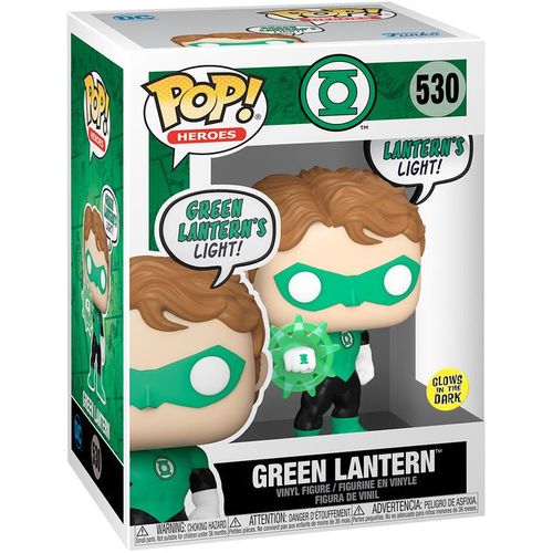 Figurine Funko Pop - Green Lantern N°530 - Green Lantern - Glow In The Dark (82765)