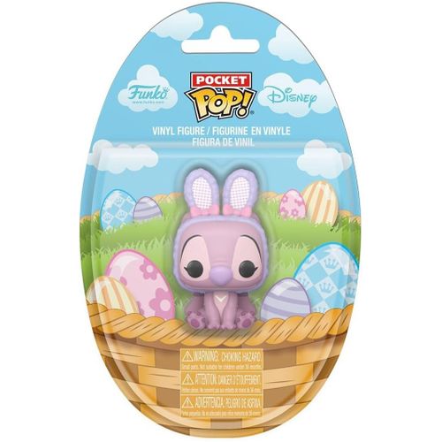 Lilo & Stitch - Figurine Pocket Pop! Angel Pâques 4 Cm