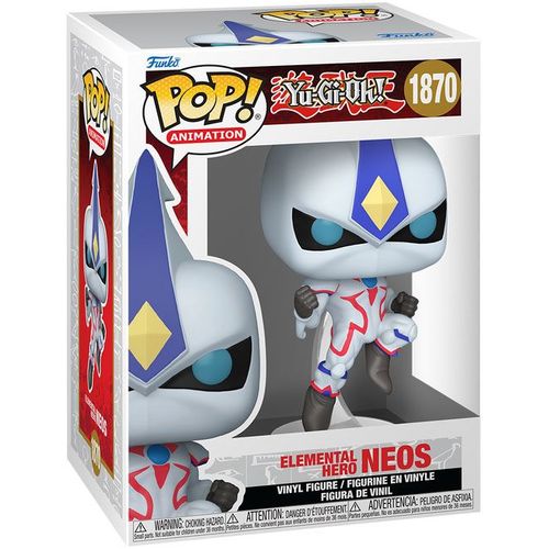 Figurine Funko Pop - Yu-Gi-Oh! N°1870 - Néos, Héros Élémentaire (83703)