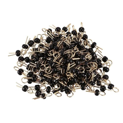 200pcs Noir Or Ton Soudure Pcb Carte De Test Point De Pain