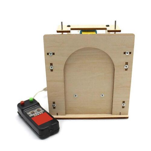 Porte d'ascenseur en bois Maison autodidacte Garage Modèle de porte électrique Kit de technologie de bricolage Jouet