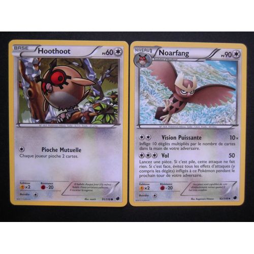Glaciation Plasma - Hoothoot (91) + Noarfang (92/116)