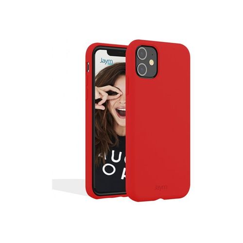 Jaym Classic - Coque De Protection Pour Téléphone Portable - Premium, Microfibre - Silicone - Rouge - Pour Apple Iphone 12 Mini