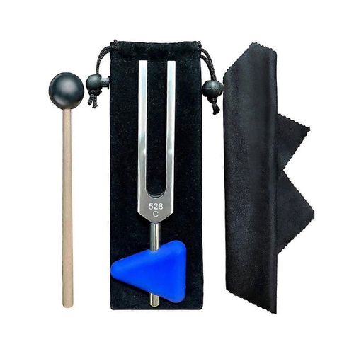 Tuning Tuner Tuner Avec Mallet Set Pour Réparation Guérison Système Nerveux Test Diapason Soins De Santé