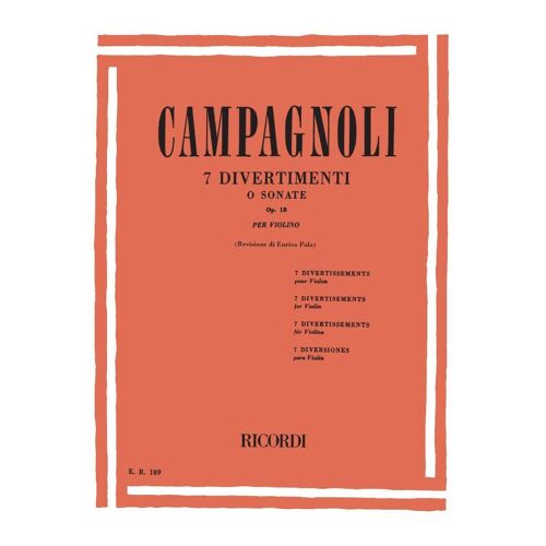 7 Divertimenti O Sonate Opus 18