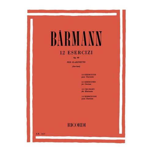12 Esercizi Op. 30