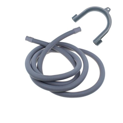 SOS Accessoire Tuyau d'évacuation d'eau universel avec sorties droites 18-22mm (L1500mm) pour Lave-linge TOUTES MARQUES 3666356045262 Lave-linge (3666356045262 SIEMENS)