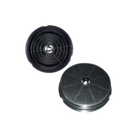 SOS Accessoire Lot de deux filtres charbon rond type 180 CR300 190X40 mm pour Hotte ARISTON HOTPOINT CR300 484000008647 Hotte (CR300 484000008647 AIRLUX ARISTON HOTPOINT ARTHUR MARTIN ELECTROLUX AYA B