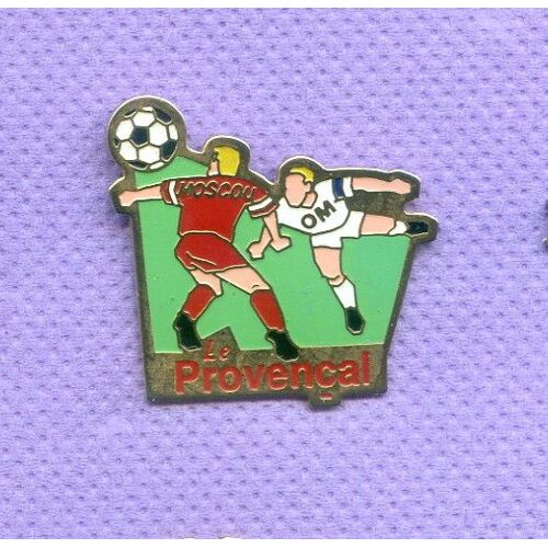 Rare Pins Football Om Marseille Moscou Le Provencal I559