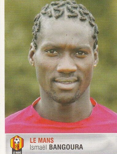 N°91 - Stickers Image Panini Foot 2007 - Ismael Bangoura - Le Mans
