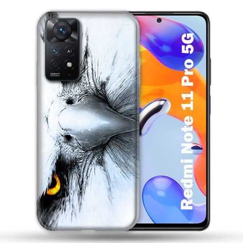 Coque Pour Xiaomi Redmi Note 11 Pro / 11 Pro 5g Animal Aigle Royal Blanc