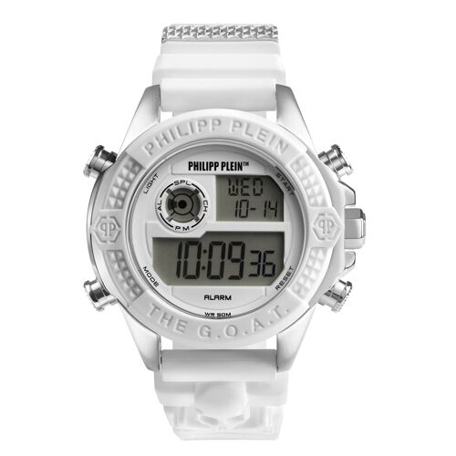 Philipp Plein Digital 'the G.O.A.T.' Argent Pour Mixte Pwfaa0121