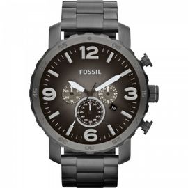 Fossil Montre Gris Chronographe Hommes Nate Jr1437