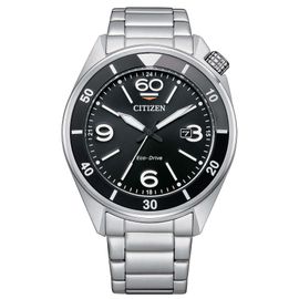 Citizen Montre Argent Analogique Hommes Aw1710-80e
