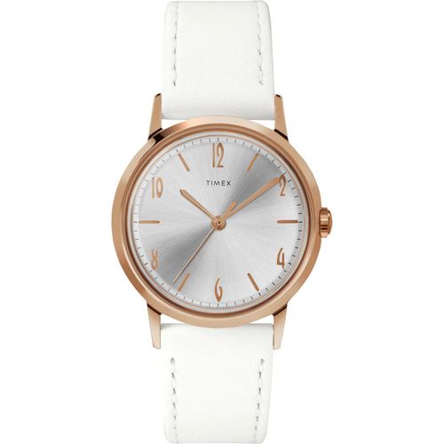 Timex Montre Blanc Analogique Femmes Marlin Tw2t18300