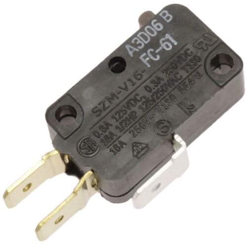 Interrupteur A3d06b Four micro-ondes (480120100814 WHIRLPOOL IKEA WHIRLPOOL BAUKNECHT KITCHENAID ARISTON HOTPOINT IGNIS FAGOR INDESIT)