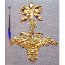 Bronze Poix Blin, Decoration Ancienne Pour Meuble, Lit Etc ...