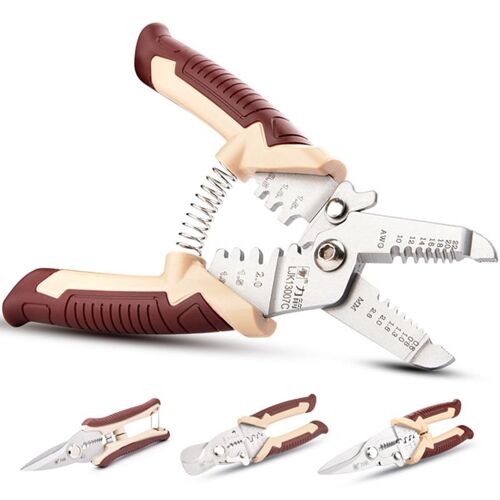 Pince à sertir multifonctionnelle, dénudeur de fil utilisé pour la coupe de câble, outils manuels