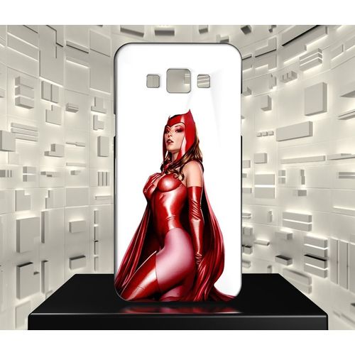 Coque Design Galaxy J5 (2016) Sorciere Rouge Scarlet Witch Avengers Comics 04